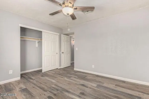 wooden floor in an empty room