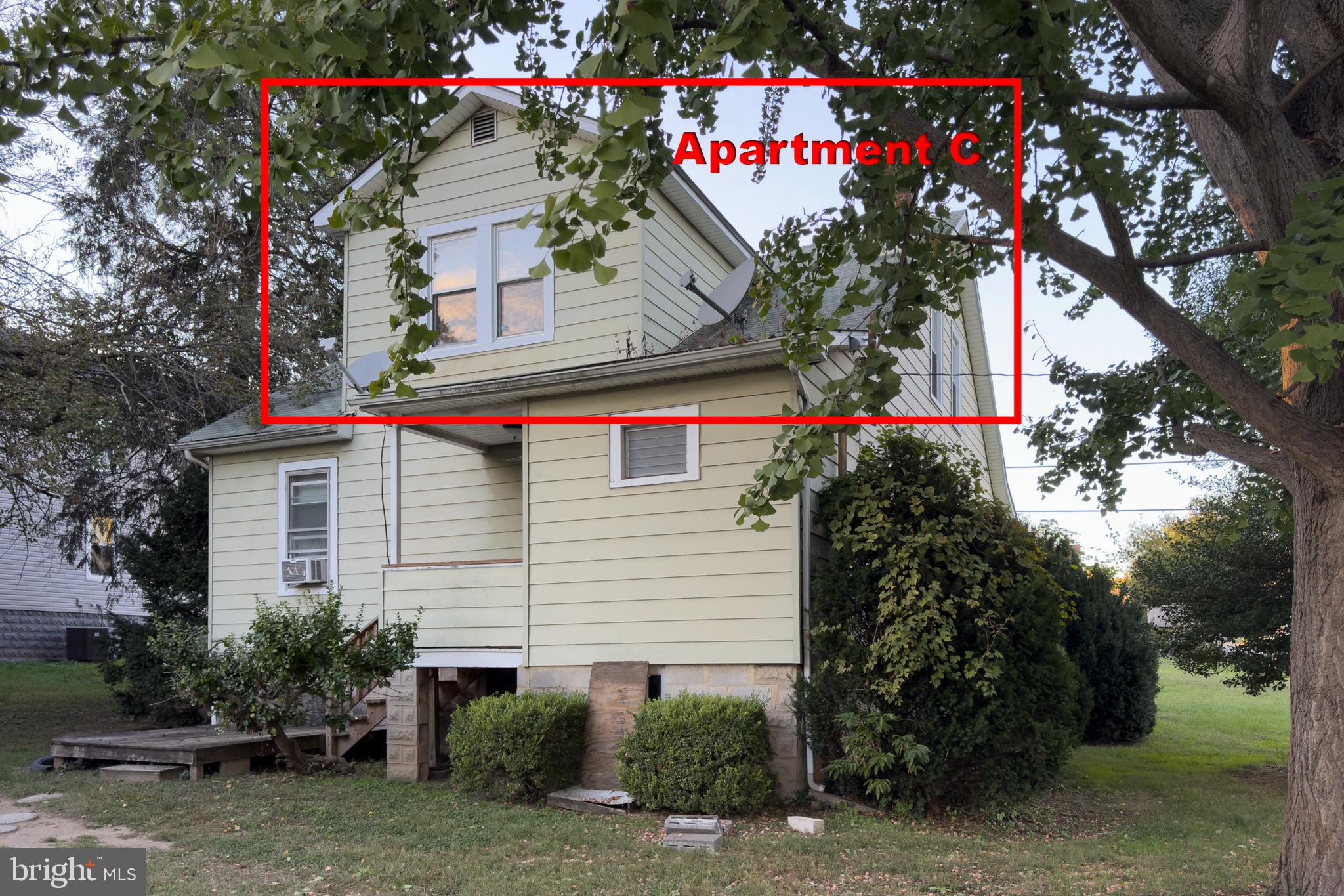 35 3rd Avenue, Unit C Halethorpe, MD 21227 - Photo 17 of 18 a front view of a house with yard