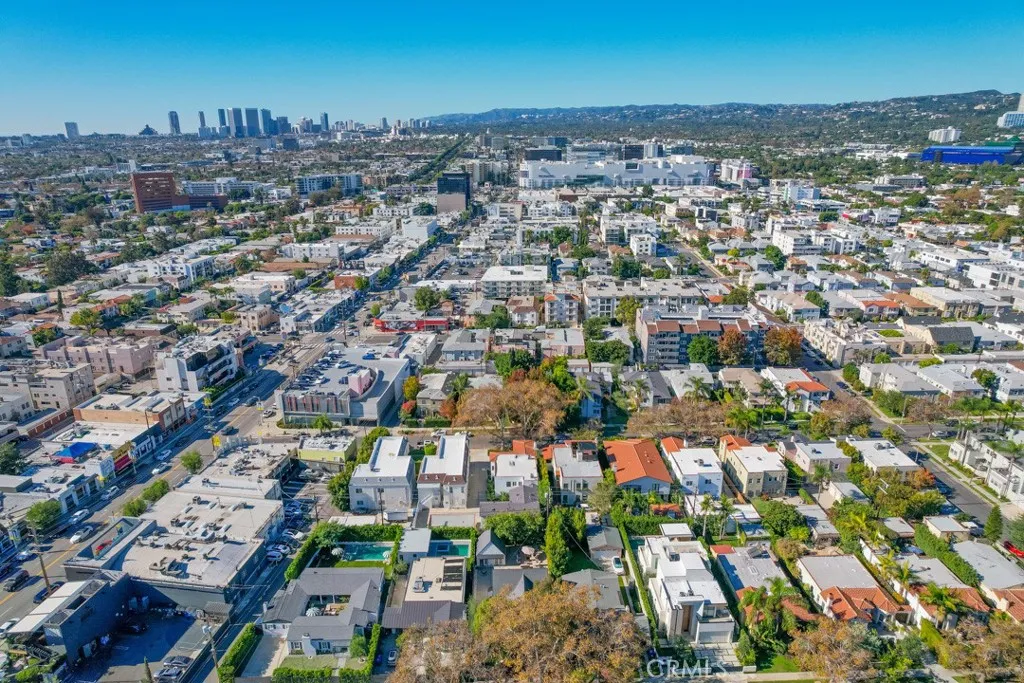 128 South Harper Avenue, Unit 130 Los Angeles, CA 90048 - Photo 41 of 43 an aerial view of a city