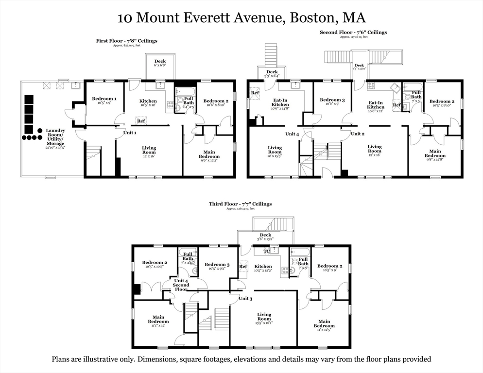 10 Everett Avenue Boston, MA 02125 - Photo 39 of 42 a black and white photo of a living room