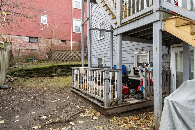 a view of a roof deck