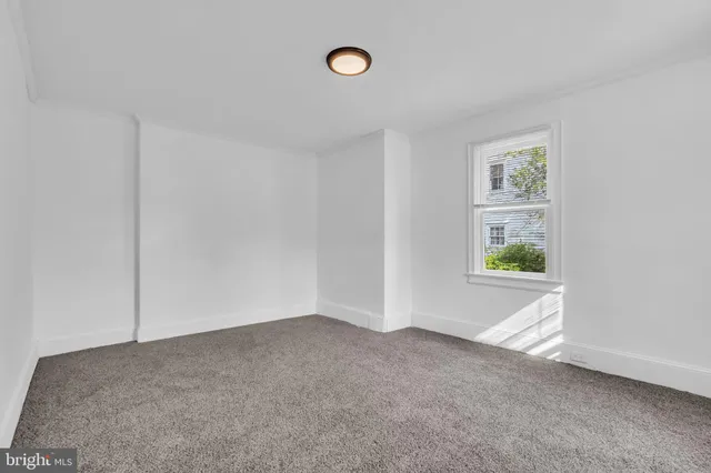 a view of empty room