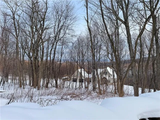 a view of wooden fence