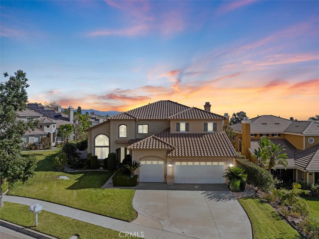 5531 San Carlos Court Rancho Cucamonga, CA 91739 - Photo 1 of 1 a view of a house with a yard