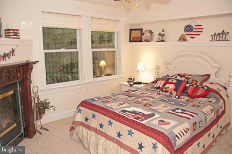 13513 Esworthy Road Darnestown, MD 20874 - Photo 28 of 30 Lower Level Apartment Bedroom with Fireplace