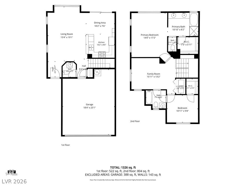754 Solitude Point Avenue Henderson, NV 89012 - Photo 37 of 38 Visualize your future in this detailed floor plan showcasing two levels of thoughtful living space.