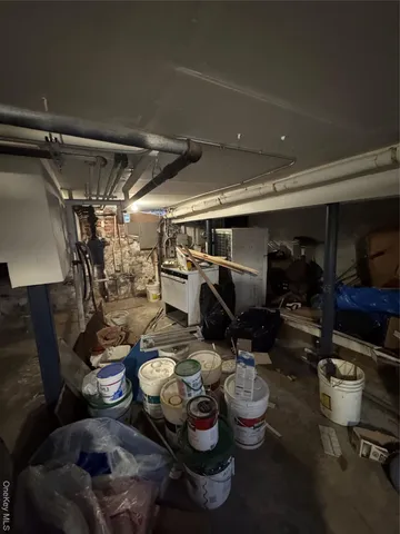 a room with gym equipment