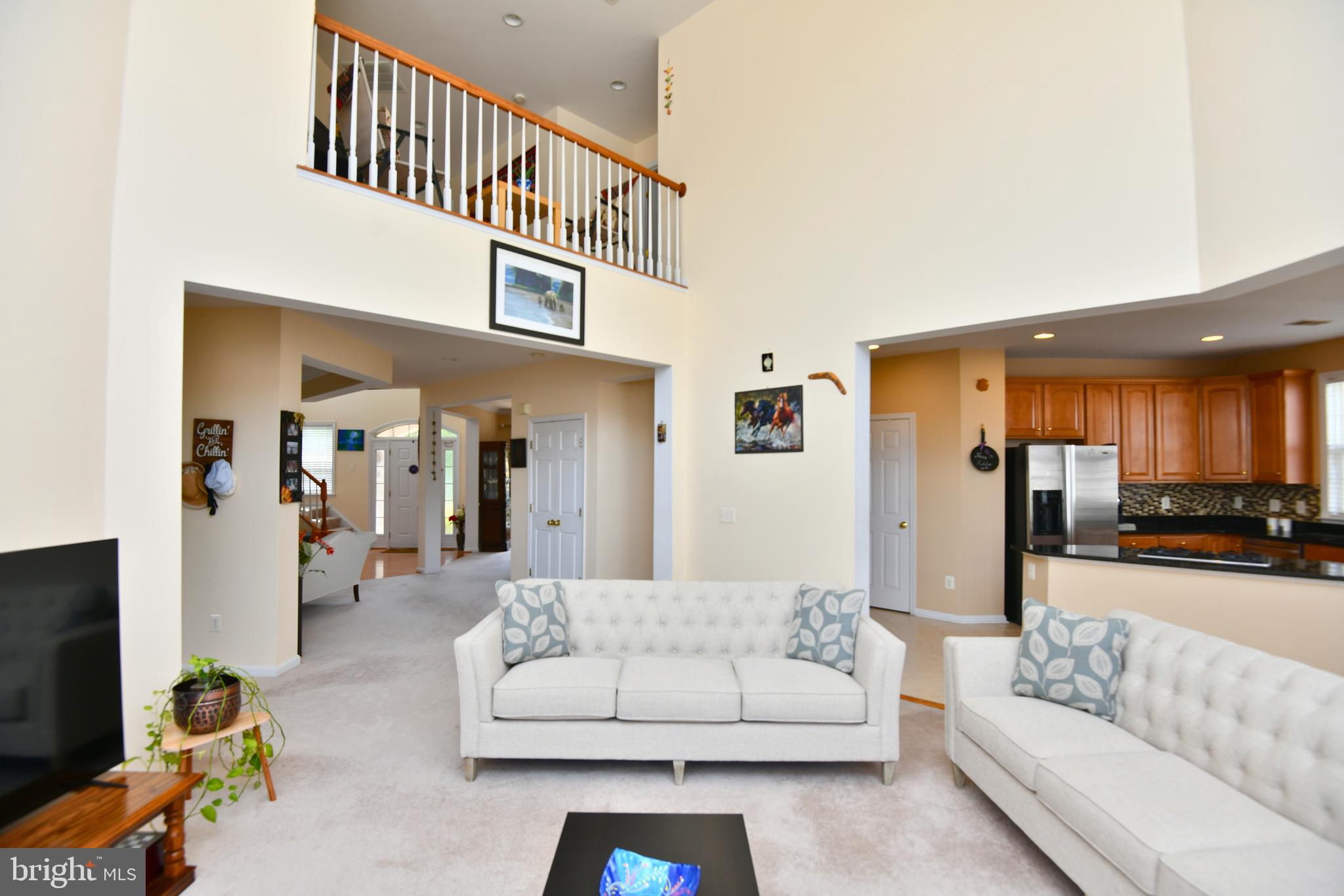 Two Story Family Room