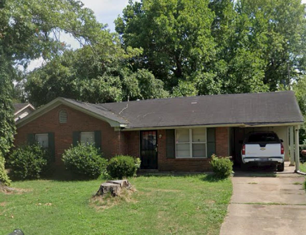 4241 Arrowhead Road Memphis, TN 38118 - Photo 1 of 1 Ranch-style home featuring a front yard