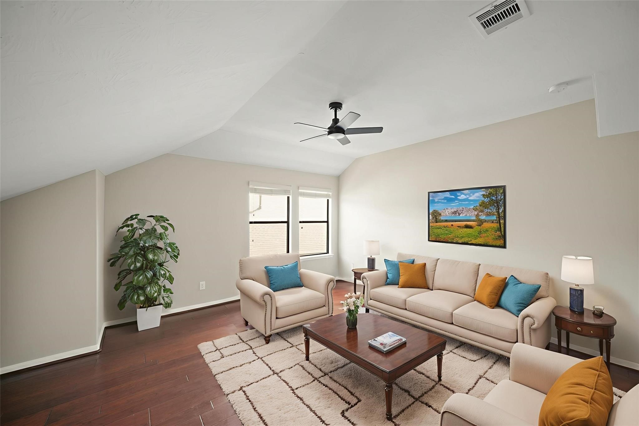 714 Coggins Point Way Sugar Land, TX 77479 - Photo 20 of 32 a living room with furniture and a window
