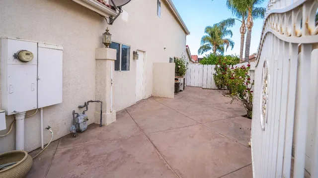 a view of a storage and utility room