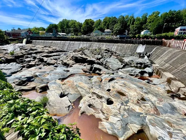 a view of lake with outdoor space