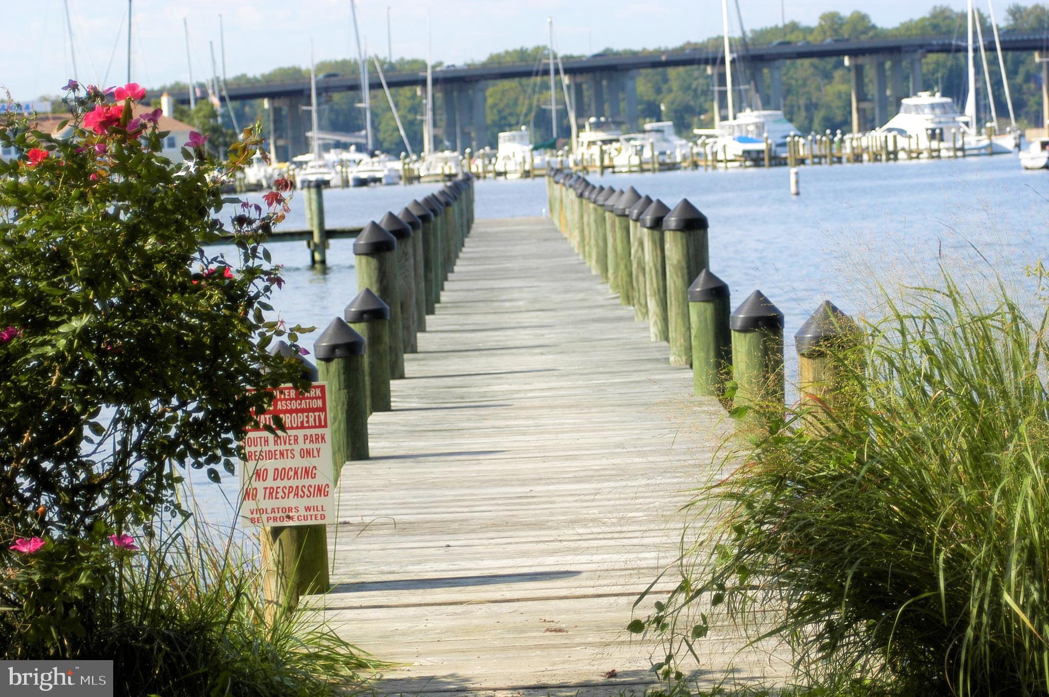 120 Riverside Road Edgewater, MD 21037 - Photo 27 of 29 Community Walking/Fishing Pier