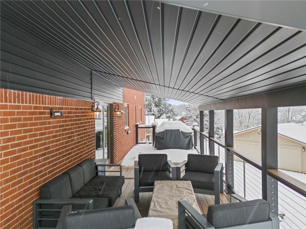 226 Brookwood Road Venetia, PA 15367 - Photo 28 of 39 Rear Covered Deck 226 Brookwood Road