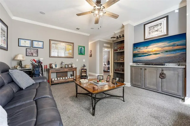 a spacious bathroom with a double vanity sink a mirror and a shower