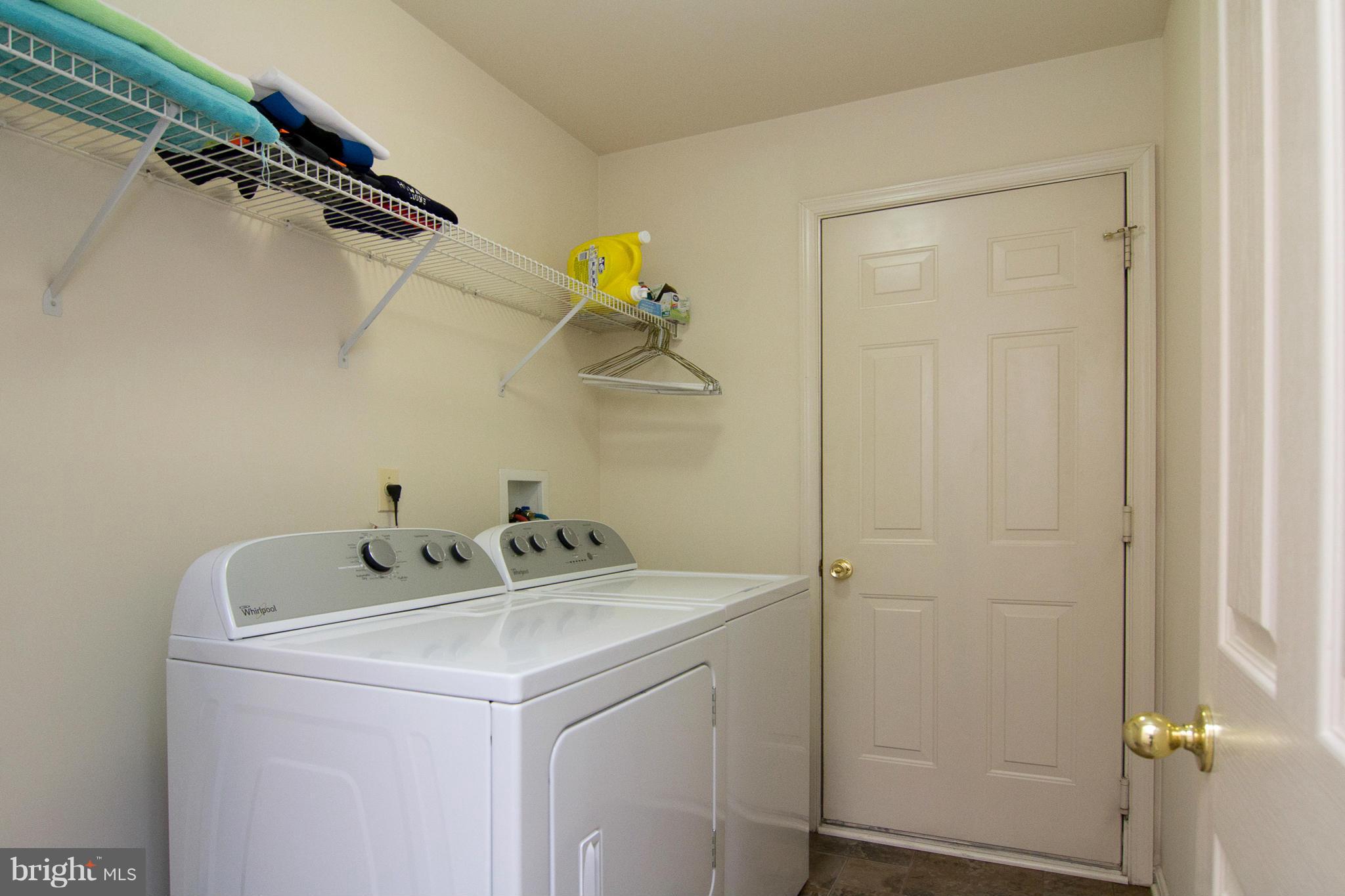 6312 Patuxent Quarter Road Hanover, MD 21076 - Photo 13 of 29 Main Level Laundry - Access to Garage