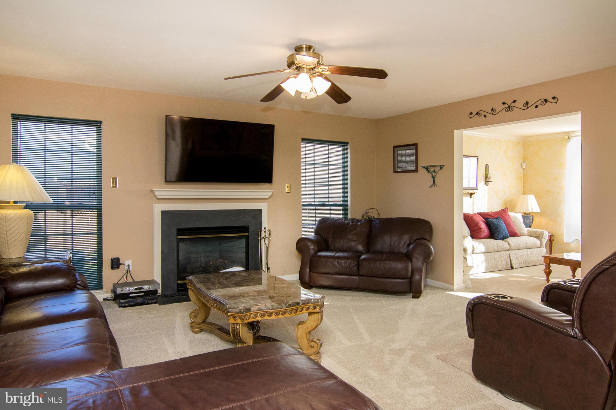 6312 Patuxent Quarter Road Hanover, MD 21076 - Photo 7 of 29 Large Family Room with Gas Fireplace