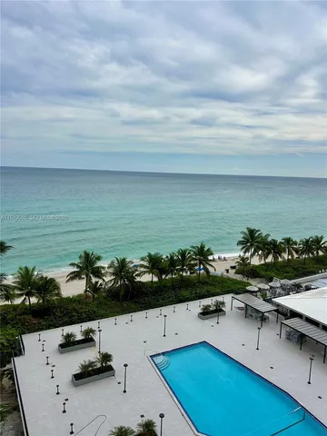 a view of a terrace with chairs