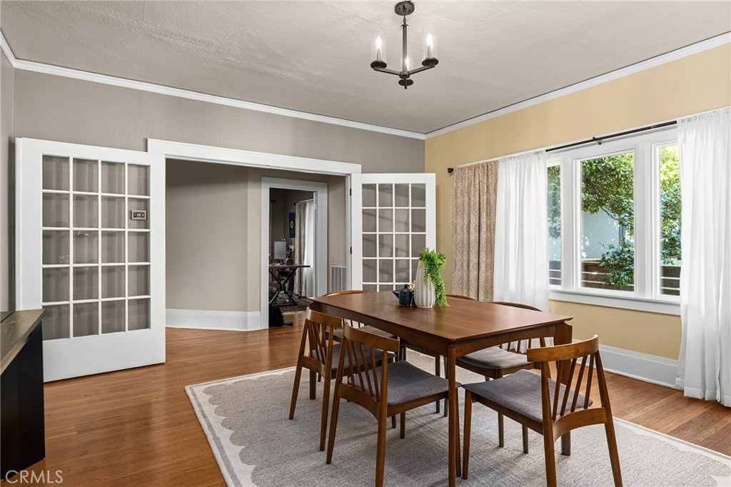 587 East 3rd Street Chico, CA 95928 - Photo 28 of 73 a view of a dining room with furniture window and outside view