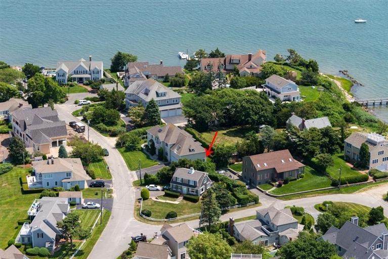 165 Bay Shore Road Hyannis, MA 02601 - Photo 15 of 26 an aerial view of residential house with outdoor space and swimming pool