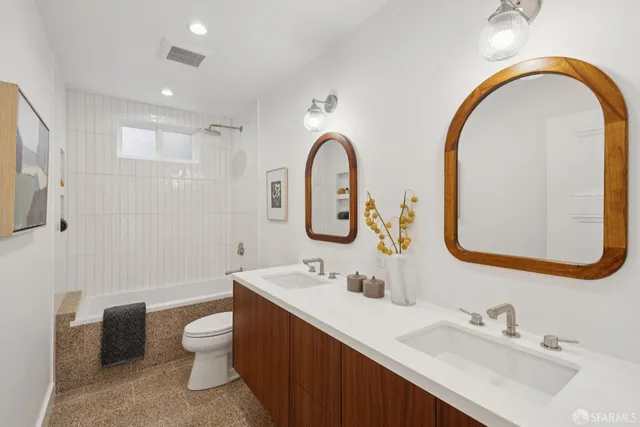 a living room with furniture and window