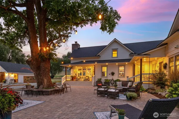 a view of a living room and bathroom