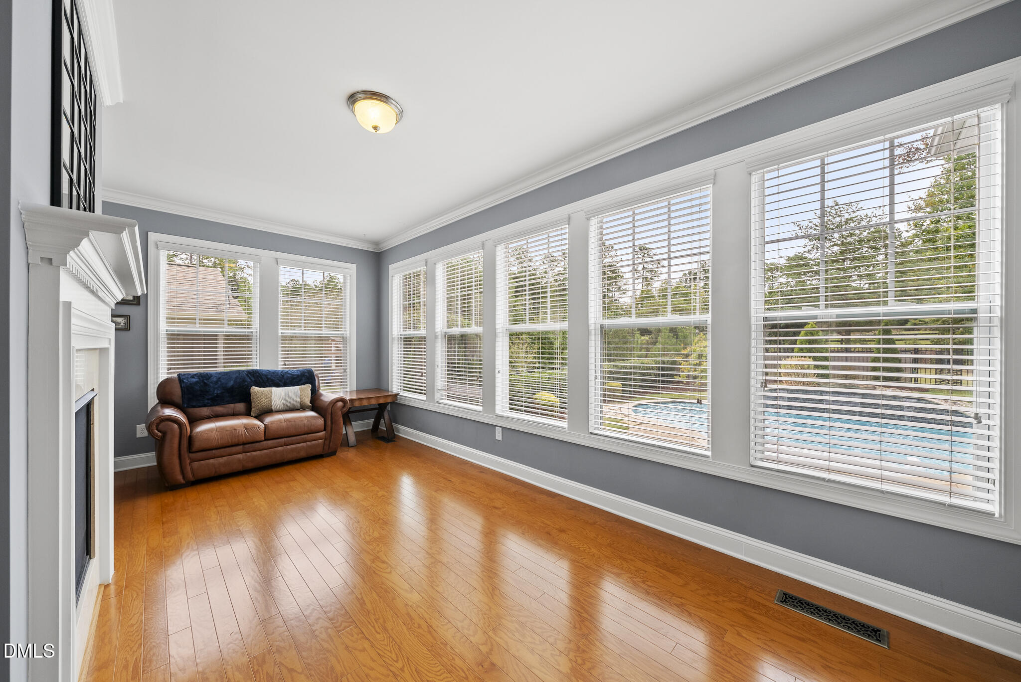 424 Powers Ferry Road Cary, NC 27519 - Photo 27 of 88 a living room with furniture and a large window