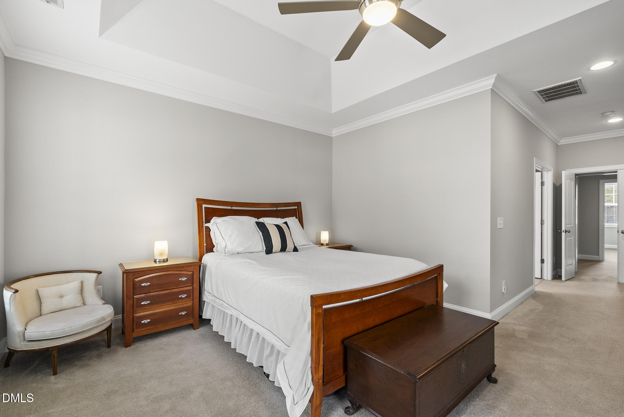 424 Powers Ferry Road Cary, NC 27519 - Photo 42 of 88 a room with a bed and a couch