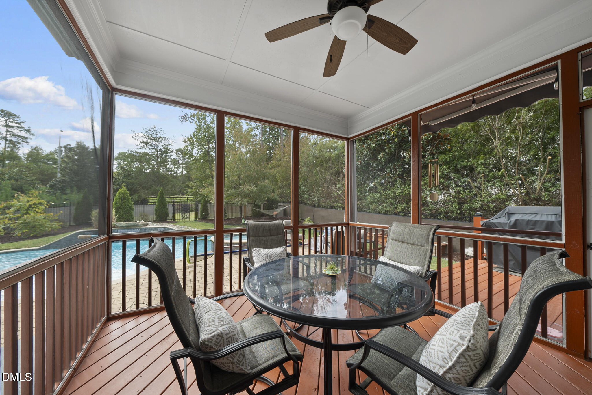 424 Powers Ferry Road Cary, NC 27519 - Photo 53 of 88 a view of a dining room with furniture window and wooden floor