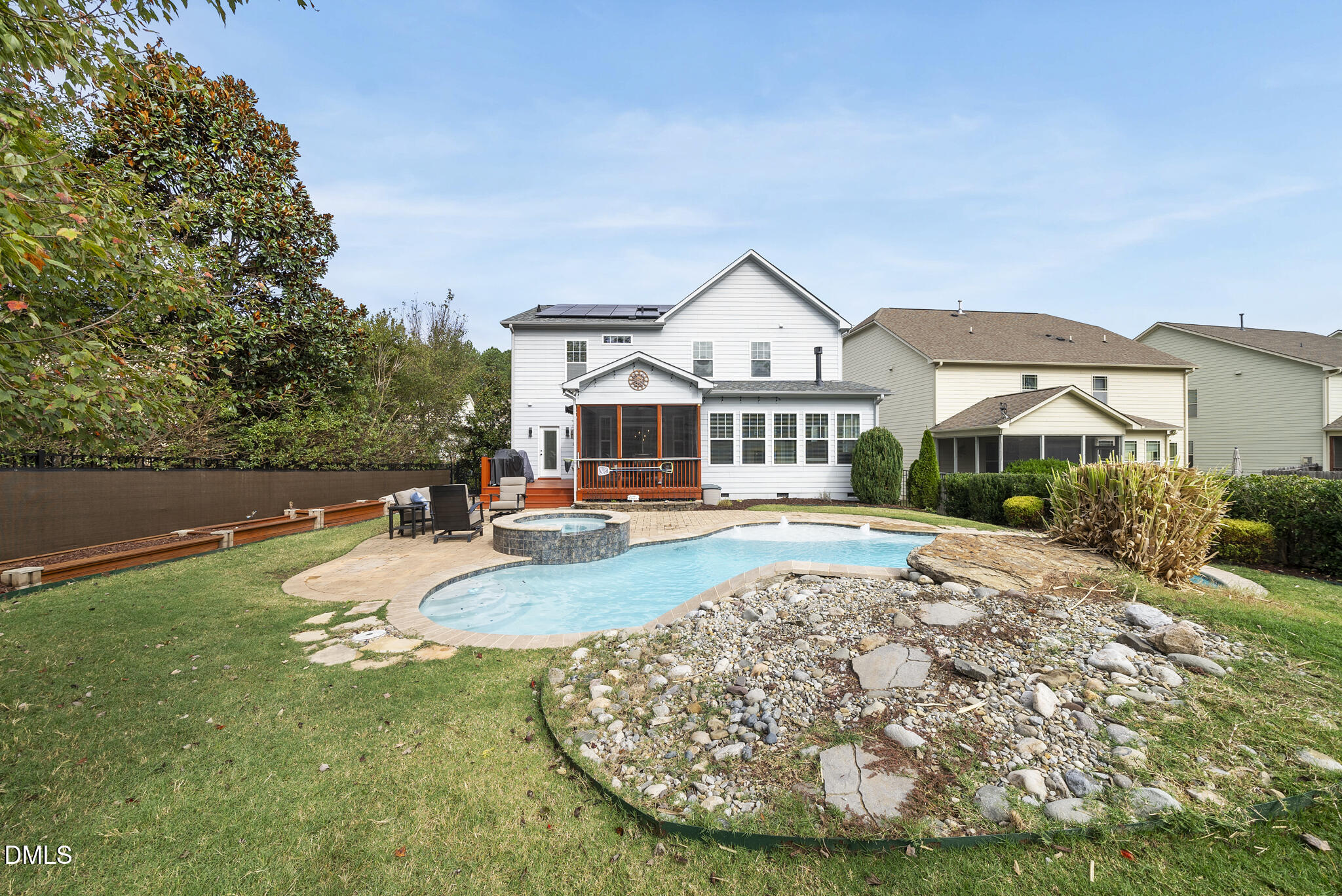 424 Powers Ferry Road Cary, NC 27519 - Photo 63 of 88 a view of a house with entertaining space