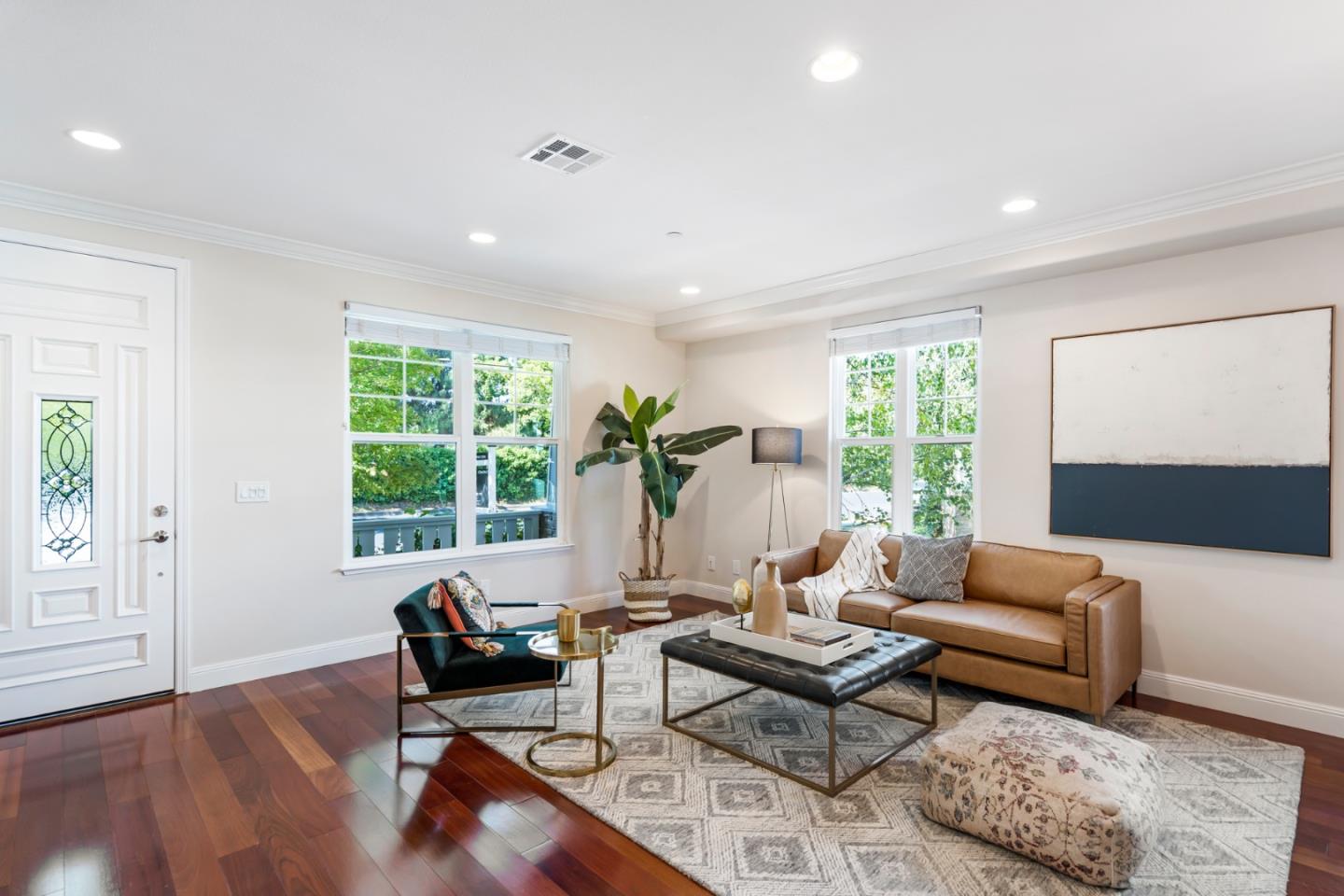 650 Willowgate Street Mountain View, CA 94043 - Photo 5 of 33 a living room with furniture and a large window