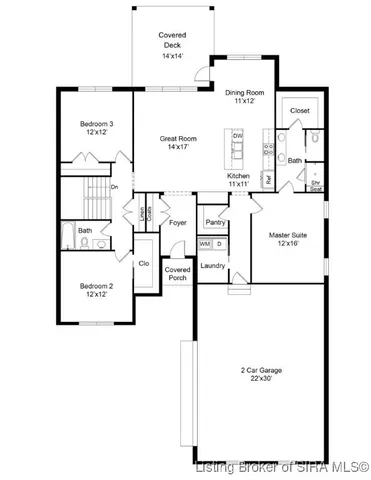 $529,900 | 1712 Greenbrier Place, Unit LOT 324, Henryville, IN 47126