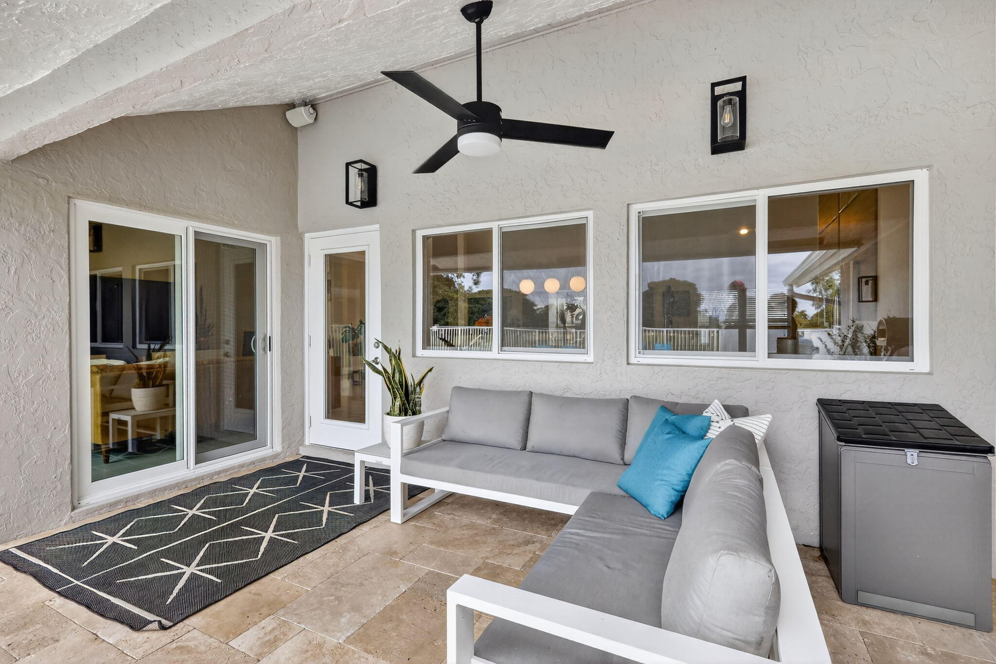 4275 Fox Trace Road Boynton Beach, FL 33436 - Photo 51 of 69 a living room with furniture and window
