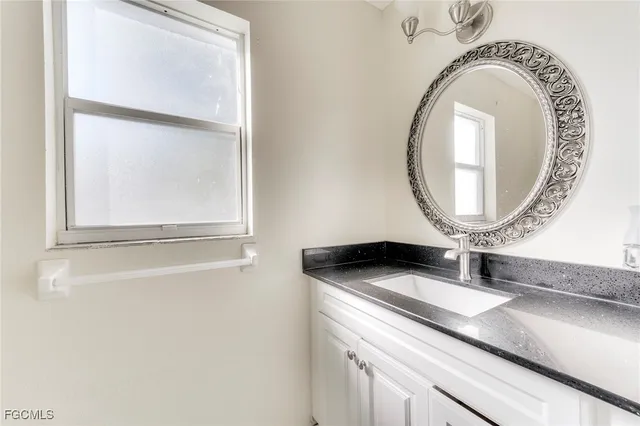 a view of workspace and a window