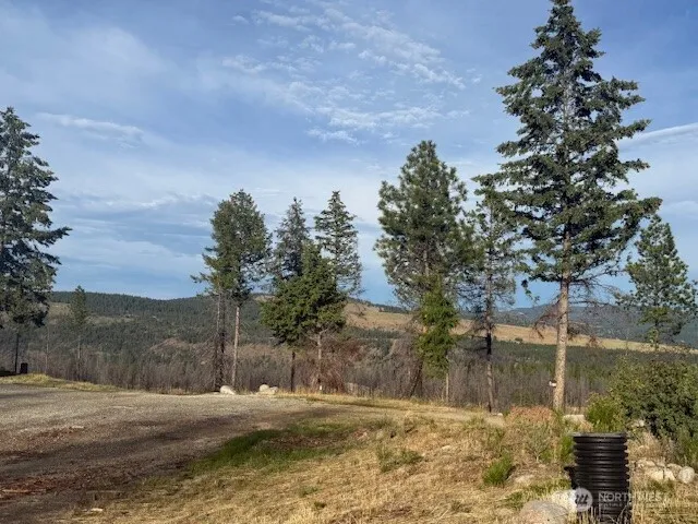 a kitchen with furniture and a fireplace