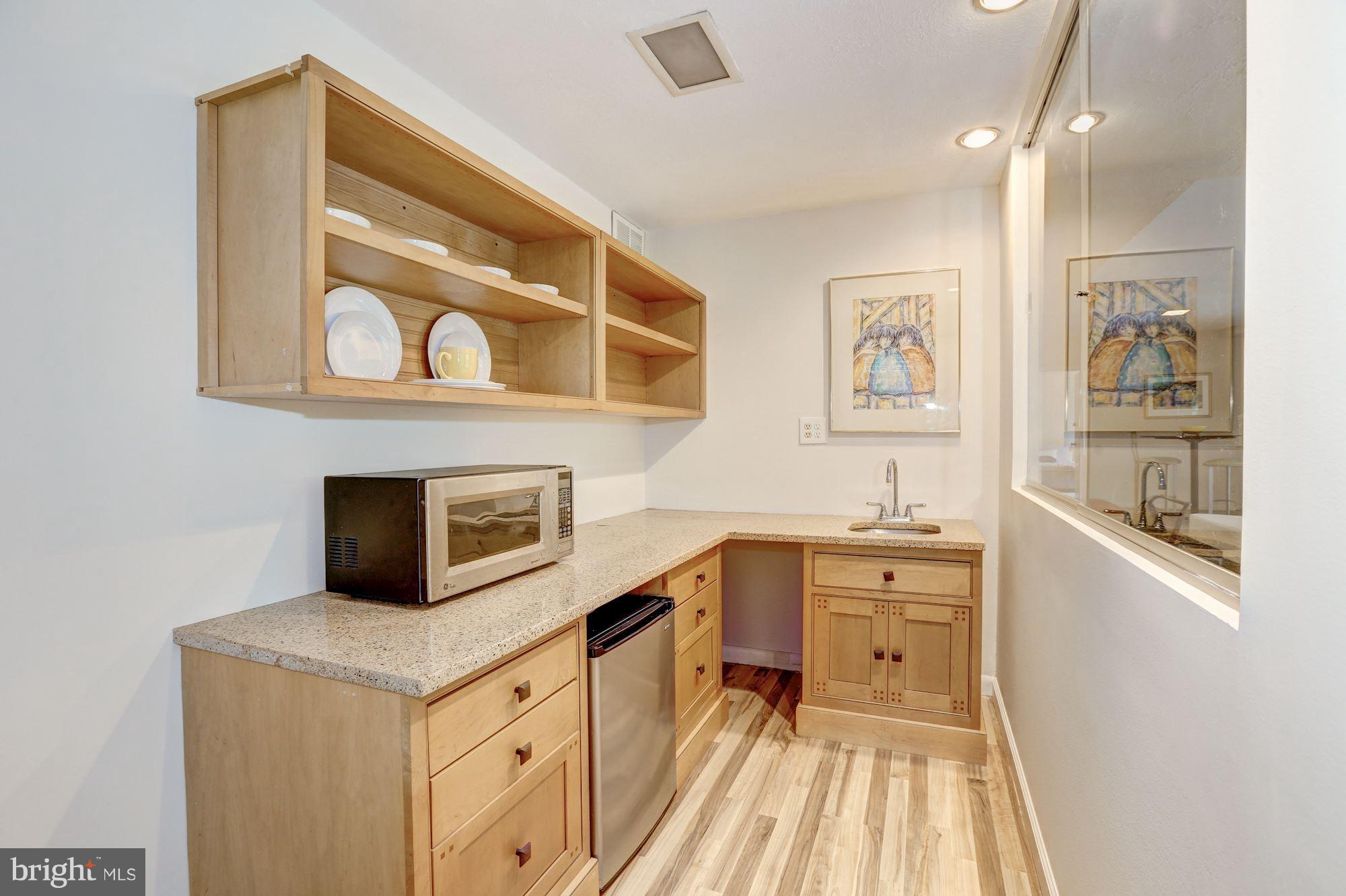 7400 Arrowood Road Bethesda, MD 20817 - Photo 27 of 30 Lower Level - Kitchenette Perfect for Entertaining