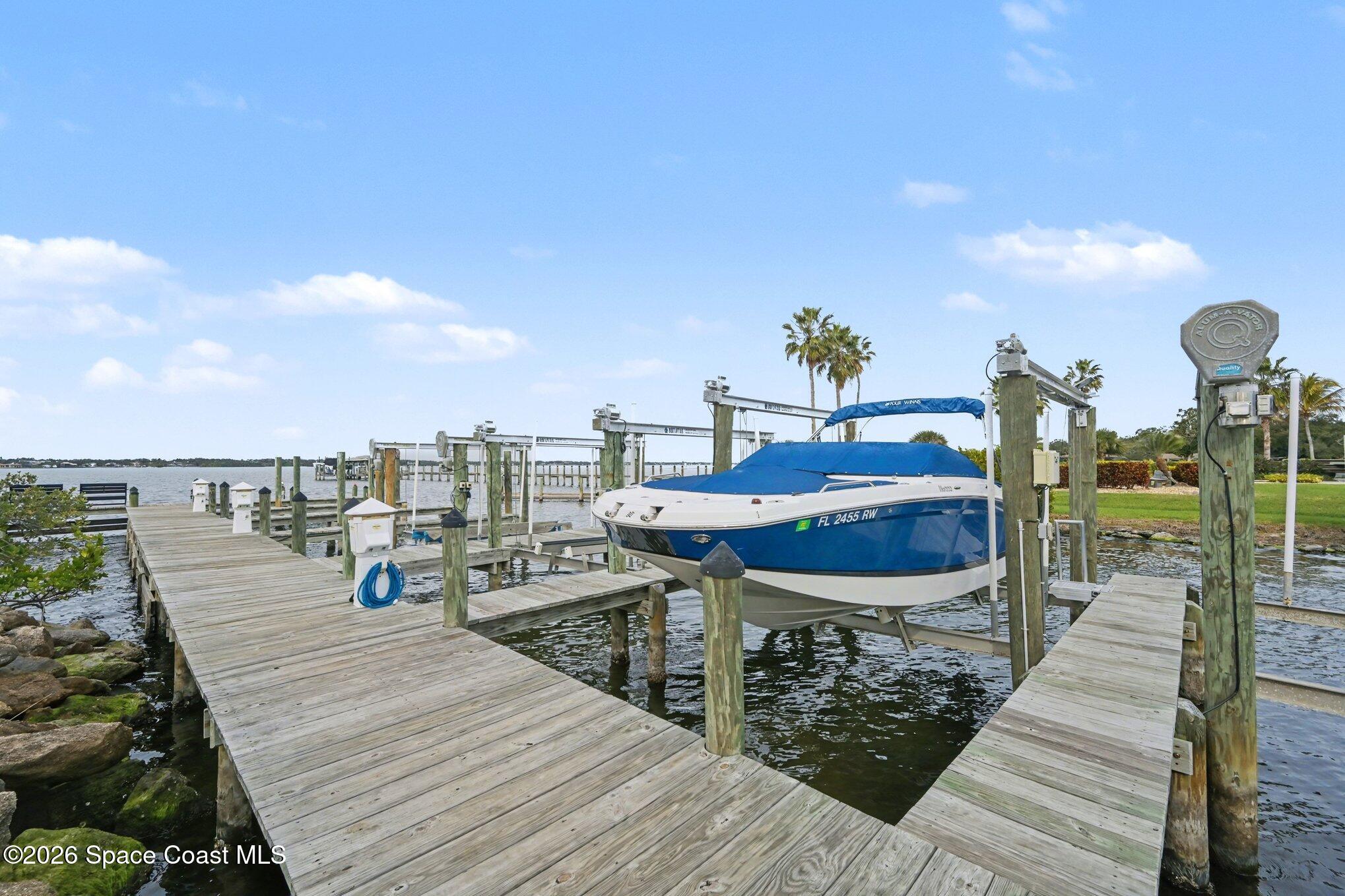 140 Utopia Circle Merritt Island, FL 32952 - Photo 43 of 54 Boat Slip w/ 8k lift (2022)
