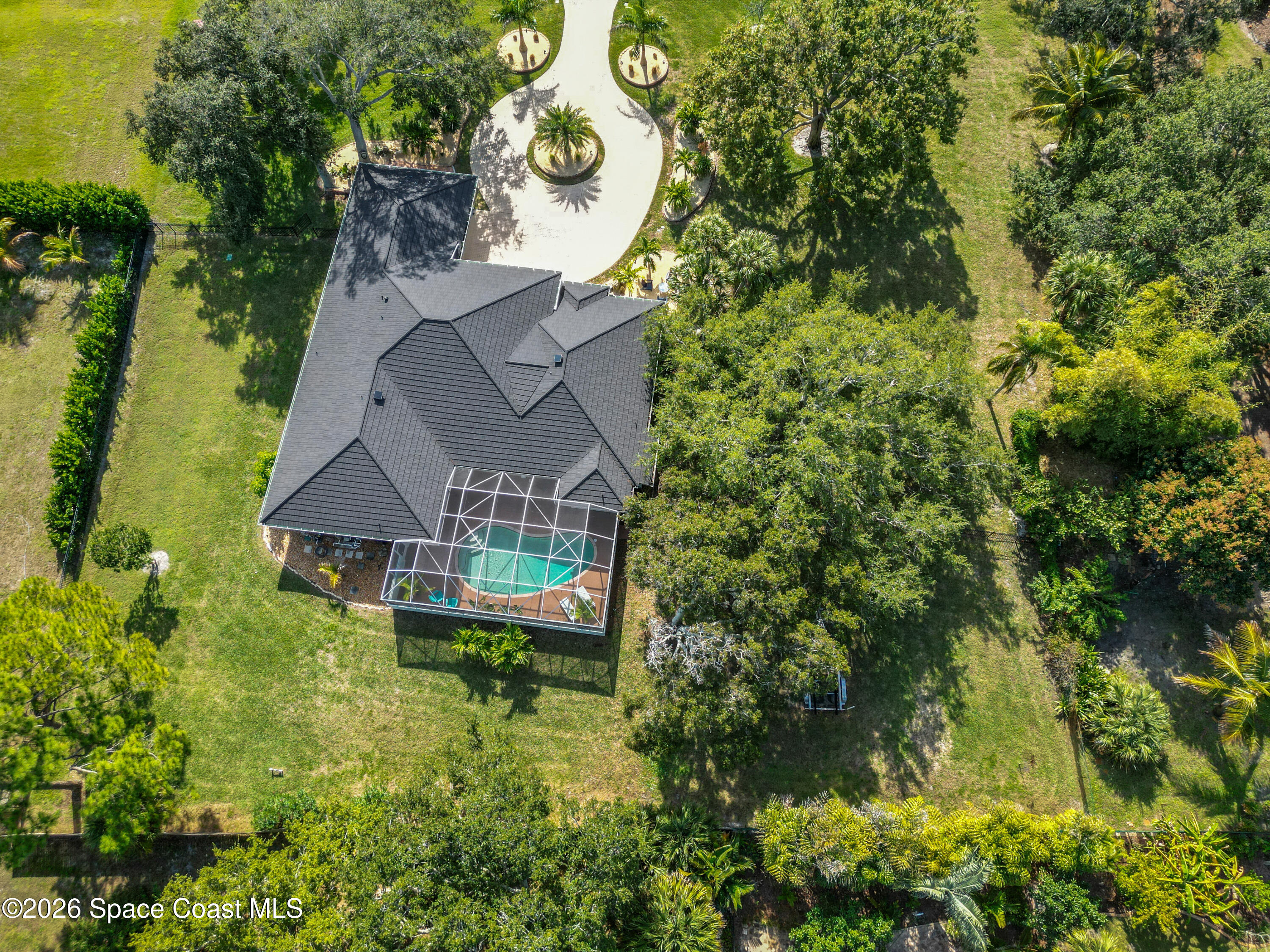 140 Utopia Circle Merritt Island, FL 32952 - Photo 47 of 54 an aerial view of a house