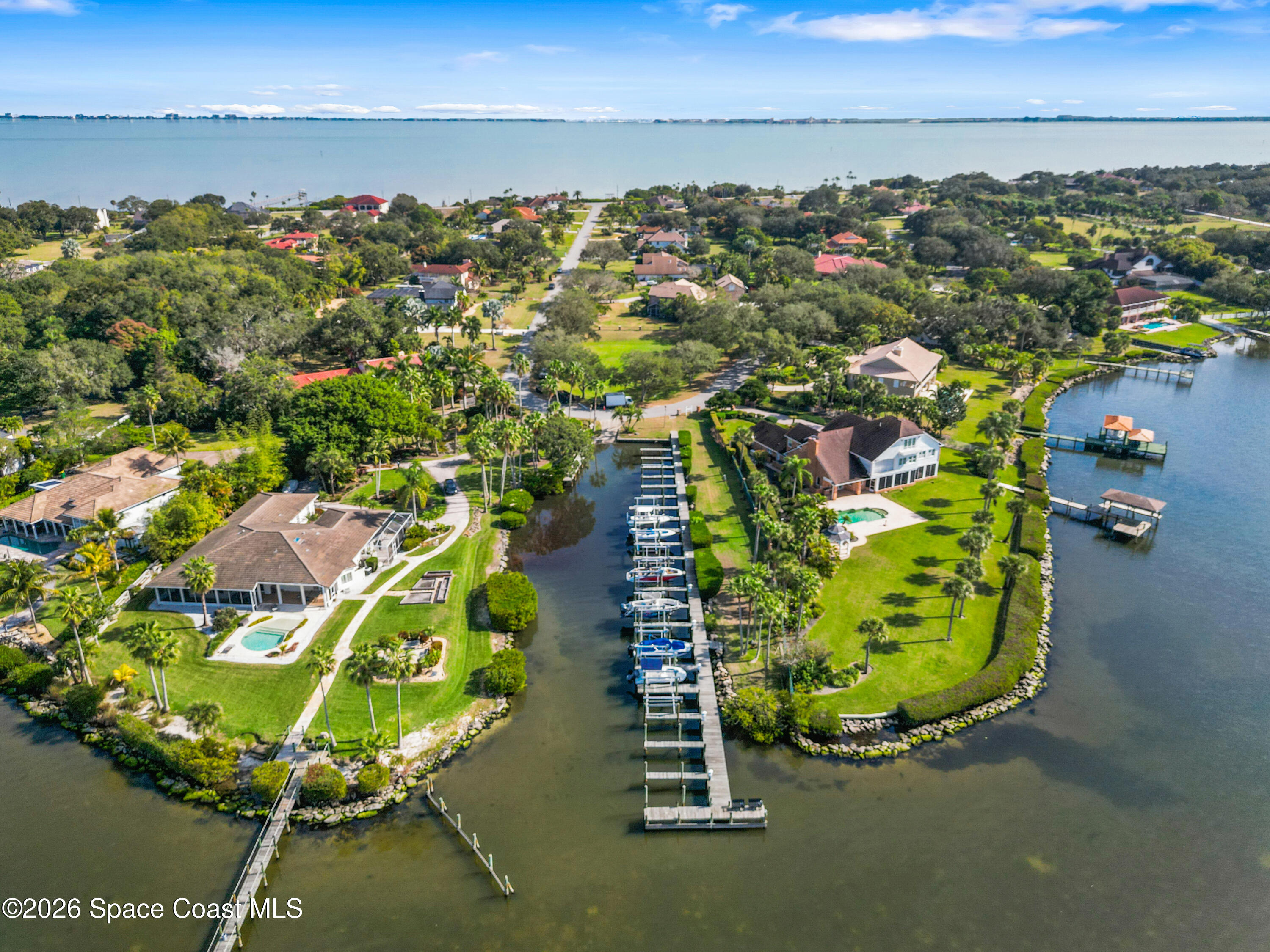 140 Utopia Circle Merritt Island, FL 32952 - Photo 50 of 55 a view of a lake