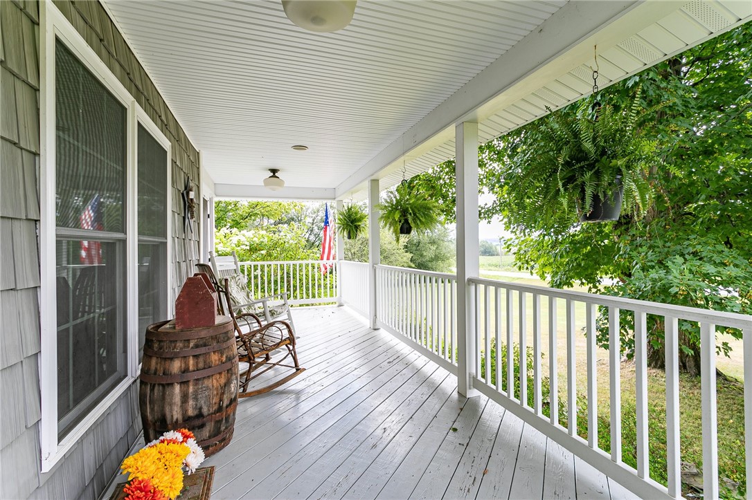 3423 Smallwood Road Warsaw, NY 14569 - Photo 5 of 41 Open porch at the front of the house