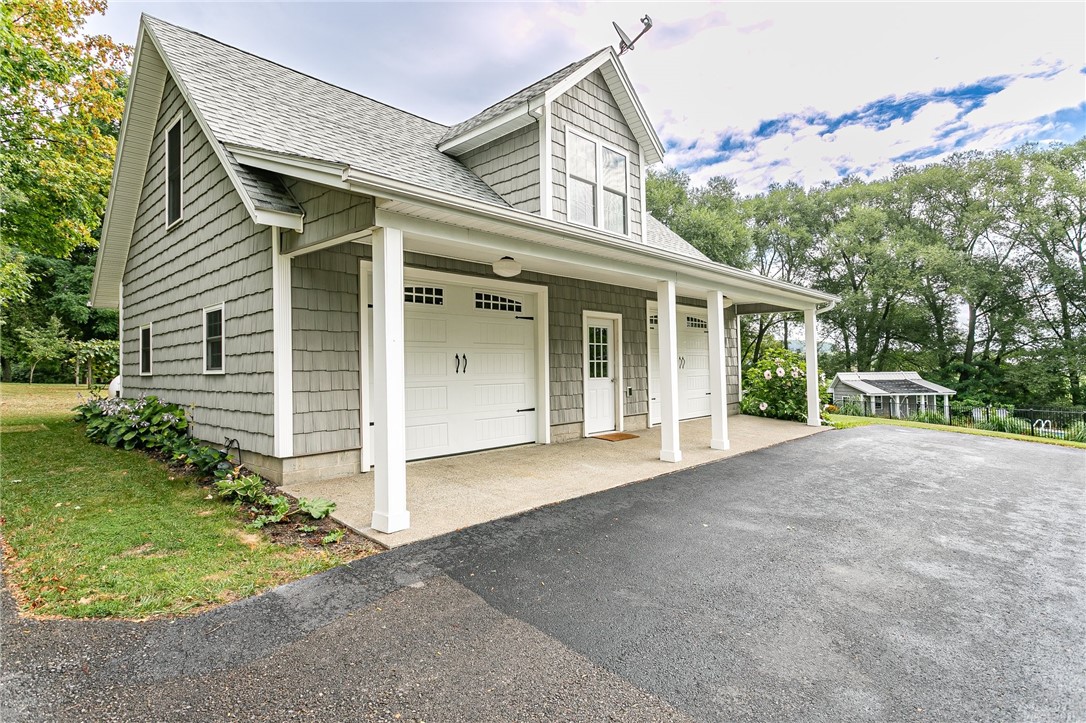 3423 Smallwood Road Warsaw, NY 14569 - Photo 8 of 41 Carriage style garage to go with the farmhouse