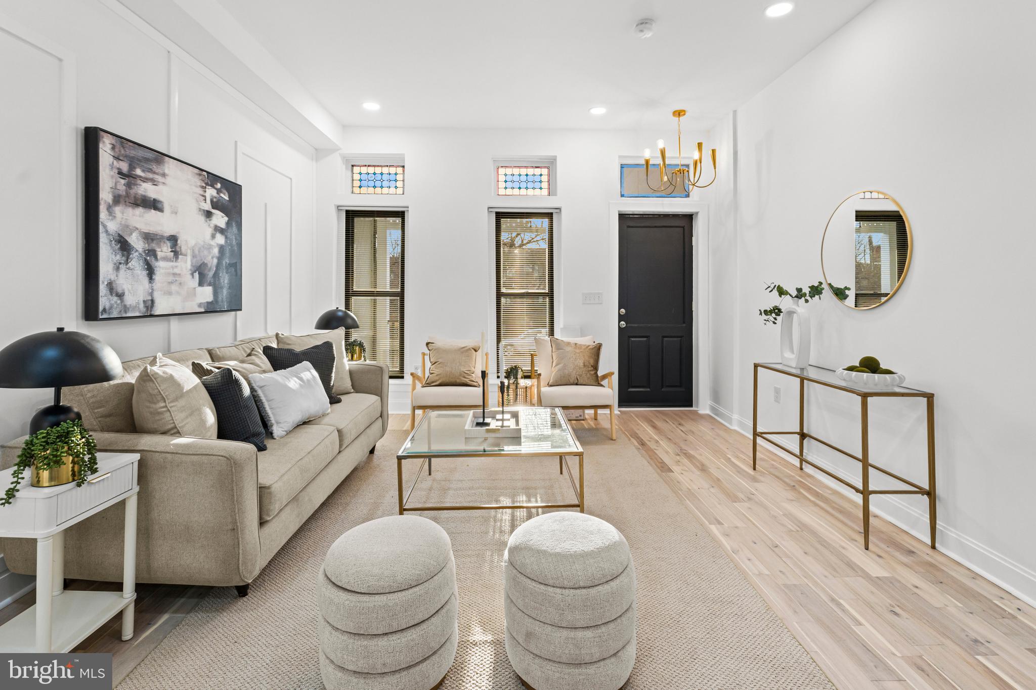 2321 Madison Avenue Baltimore, MD 21217 - Photo 7 of 55 a living room with furniture and wooden floor