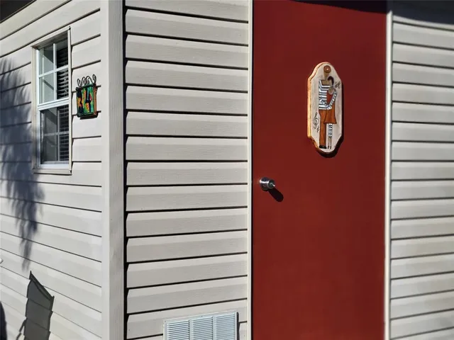 a view of a lake with outdoor seating