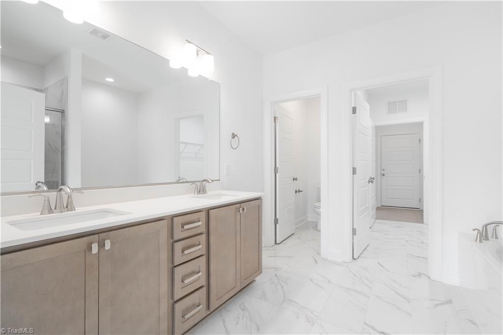 2051 Welden Ridge Road Kernersville, NC 27284 - Photo 28 of 50 Primary Bath w/ 2 Sinks