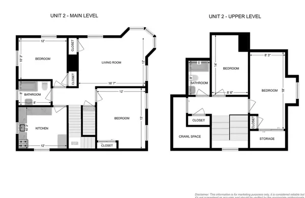 $4,150 | 56 Clifton Terrace, Unit 2, Weehawken, NJ 07086