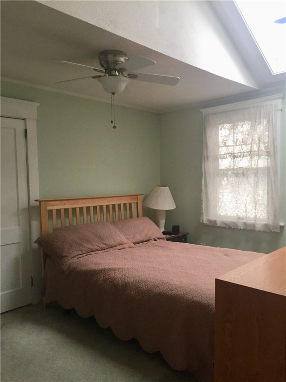 93 Cady Avenue Warwick, RI 02889 - Photo 5 of 7 Master Bedroom with vaulted ceiling and skylight. Walk in closet and full bath.