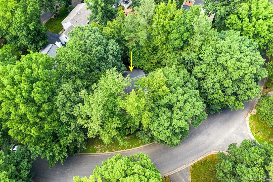 14000 Turtle Hill Road Midlothian, VA 23112 - Photo 34 of 37 an aerial view of a house with a yard