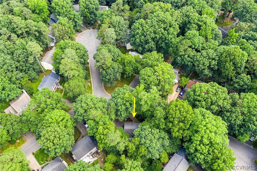 14000 Turtle Hill Road Midlothian, VA 23112 - Photo 35 of 37 an aerial view of green landscape with houses