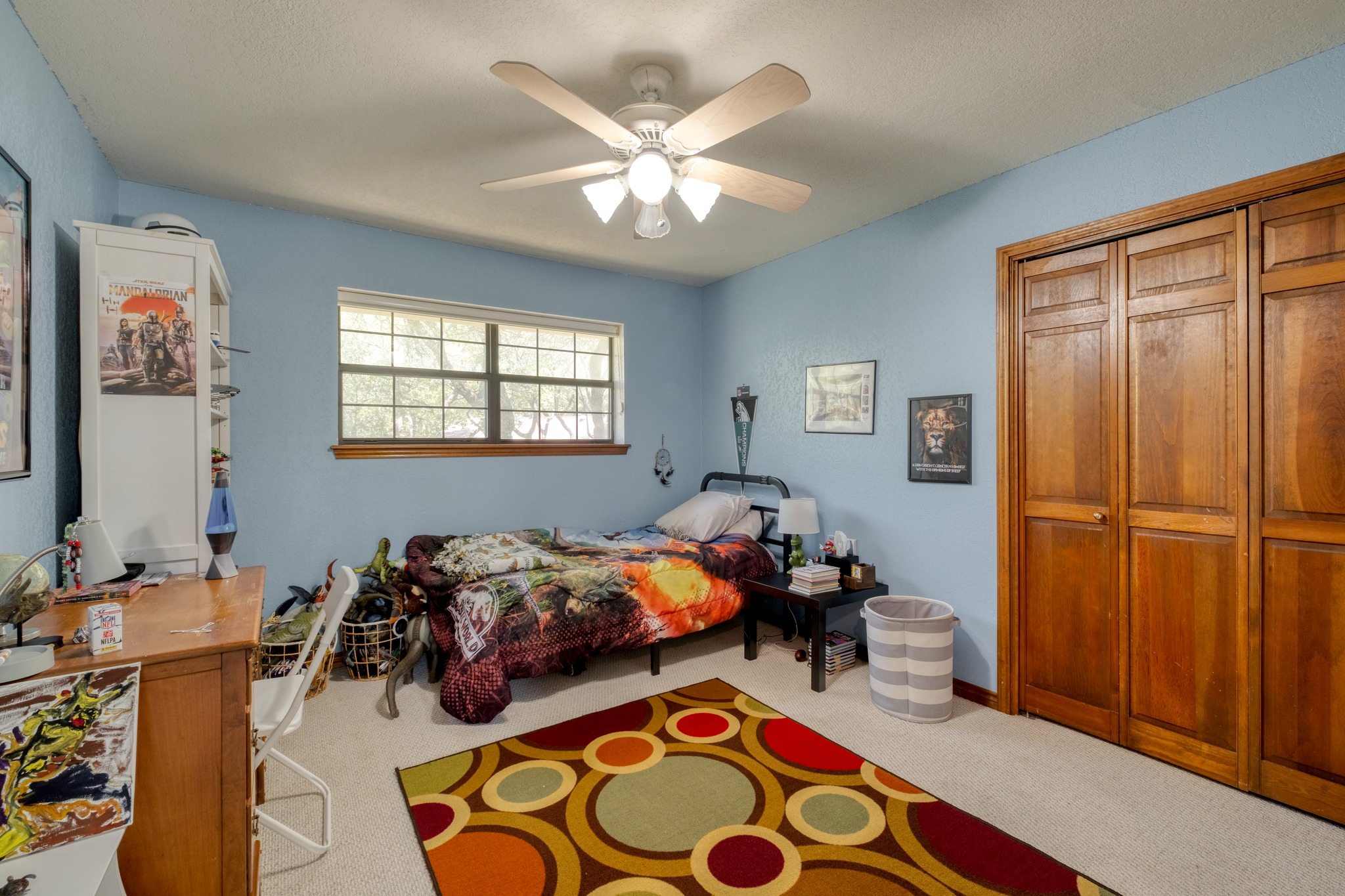 202 Ridgewood Drive Georgetown, TX 78628 - Photo 27 of 40 a bedroom with bed and a window