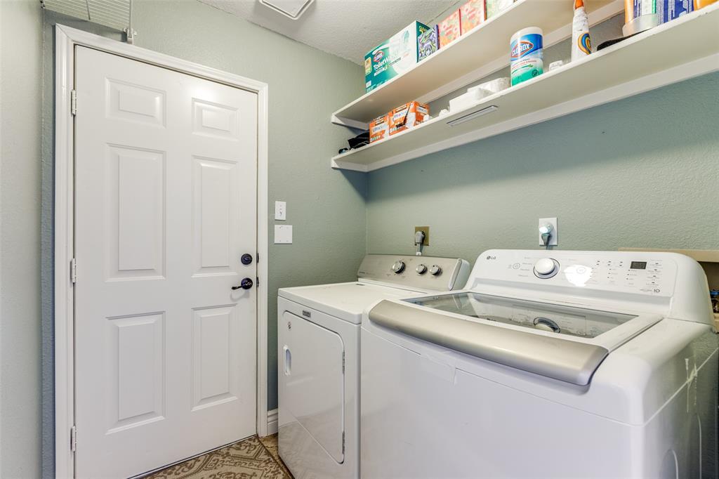 2704 Wind Ridge McKinney, TX 75072 - Photo 26 of 29 a utility room with dryer and washer